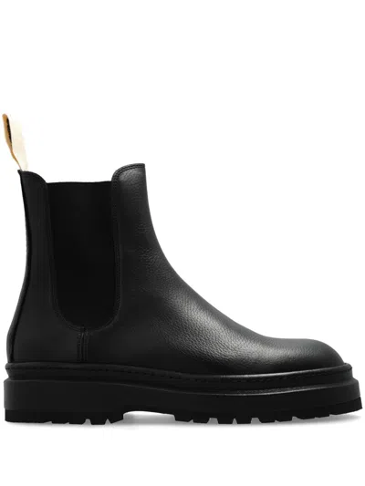 Jacquemus Black La Casa 'les Bottines Pavane' Chelsea Boots