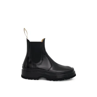 Jacquemus Pavane Chelsea Boots Men In Black