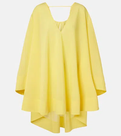 Jacquemus Paysan Cotton-blend Poplin Minidress In Multi
