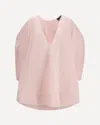Jacquemus Paysan Oversized Cotton-blend Mini Dress In Pink
