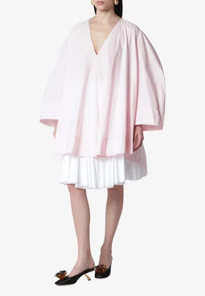 JACQUEMUS PAYSAN TUNIC MINI DRESS