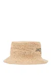 Jacquemus Black La Casa 'le Bob Bacino' Hat In Beige