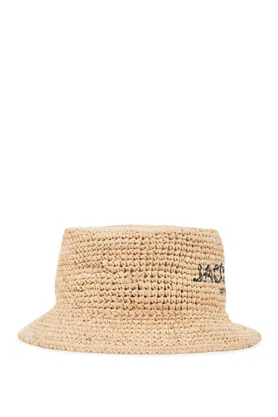 Jacquemus Black La Casa 'le Bob Bacino' Hat In Beige