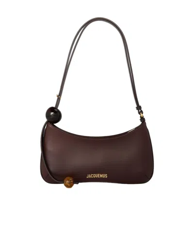 Jacquemus Pearl Handbag In Brown
