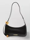 Jacquemus Women Black Top Zip Fastening Adjustable Shoulder Strap Internal Patch Pocket Contrast