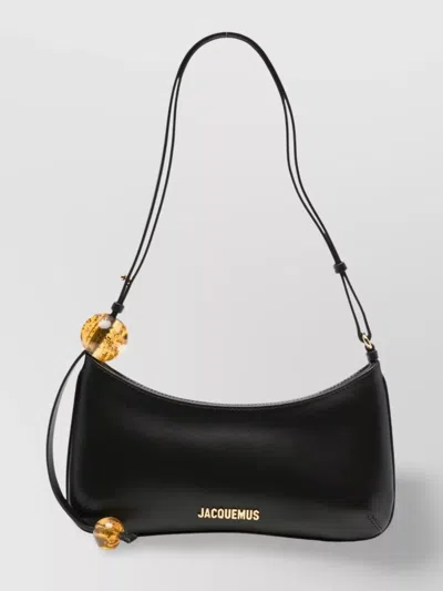 Jacquemus Pearl Kiss Shoulder Bag With Adjustable Strap