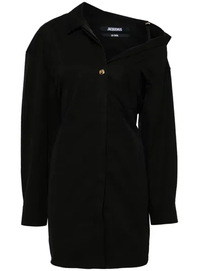 JACQUEMUS PEASANT SLEEVES MINIDRESS
