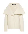 Jacquemus Pendant Collar Jacket In White