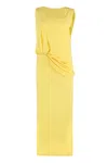 Jacquemus Peplo Draped Maxi Dress