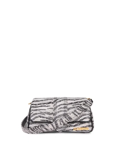 Jacquemus Petit Bambimou Python Leather Brown Bag