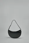 Jacquemus Petit Calisso Rond Shoulder Bag In Black
