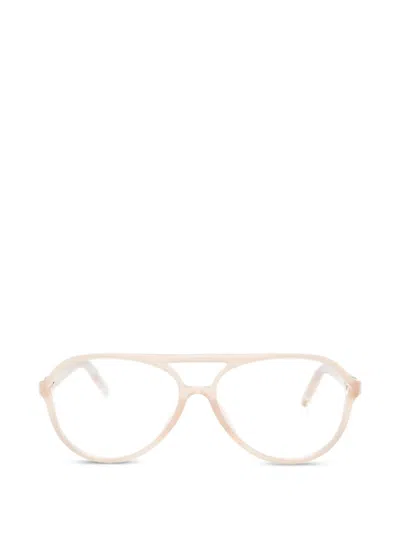 Jacquemus Pilot-frame Glasses In Pink