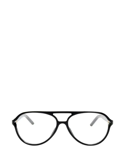 Jacquemus Pilot Frame Sunglasses In Animal Print