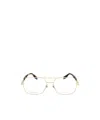 Jacquemus Pilot's Glasses In Gold