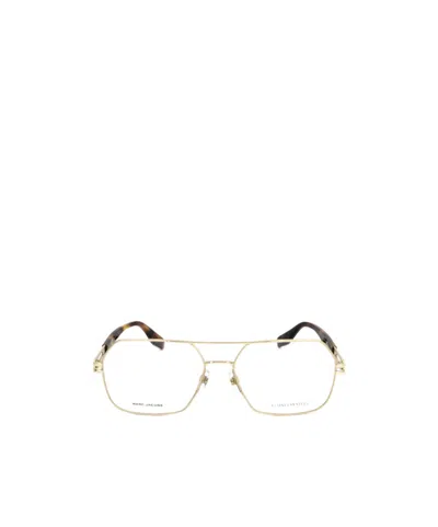 Jacquemus Pilot's Glasses In Gold