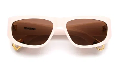 【送料&関税込】Jacquemus Pilota - Beige Sunglasses - Unisex Jacquemus Pilota - beige – Mondello 1962