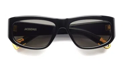 Jacquemus Pilota - Black Sunglasses