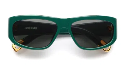 Jacquemus Pilota - Green Sunglasses