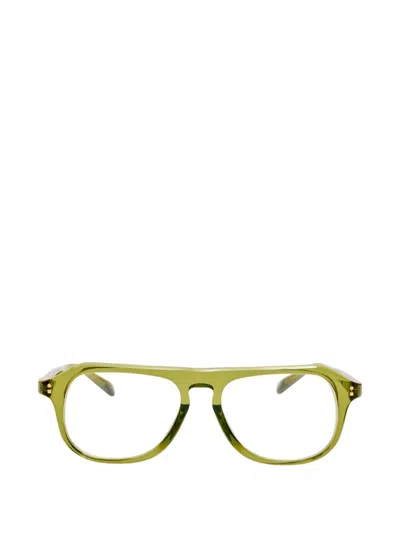 Jacquemus Pilot-frame Glasses In Green