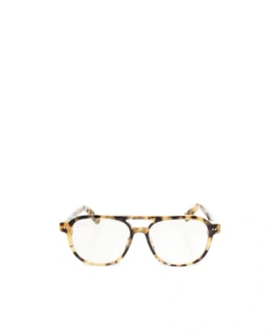 Jacquemus Pilot-frame Glasses In Brown