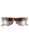 Jacquemus Logo Rectangular Sunglasses In Multi