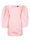 Jacquemus La Robe Taffetas Mini Dress In Pink