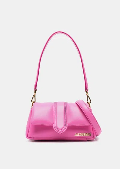 Jacquemus Pink Le Petit Bambimou Shoulder Bag In 100% Lambskin