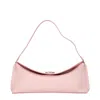 Jacquemus Leather Shoulder Bag In Pink