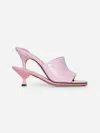 Jacquemus 100mm Les Doubles Leather Mules