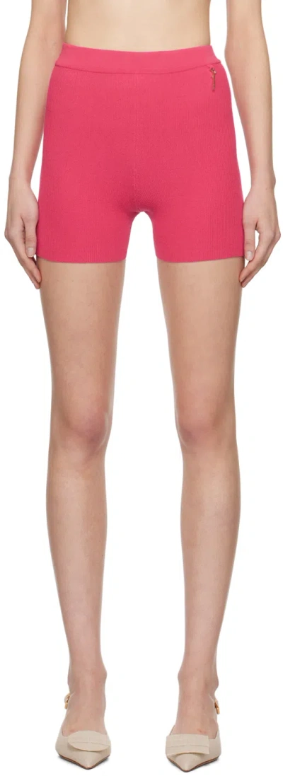 JACQUEMUS PINK LES CLASSIQUES 'LE SHORT PRALU' SHORTS