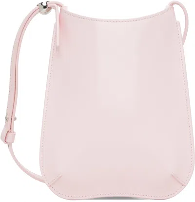 Jacquemus Pink 'the Bisou Phone Pouch' Bag
