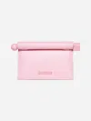 Jacquemus Leather La Petite Pochette Clutch Bag