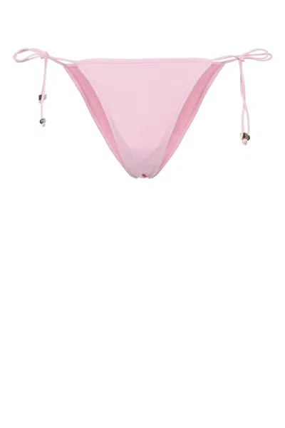 Jacquemus Plage Triangle Bikini Bottom In Pink