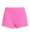 Jacquemus Plain Colour Shorts In Pink