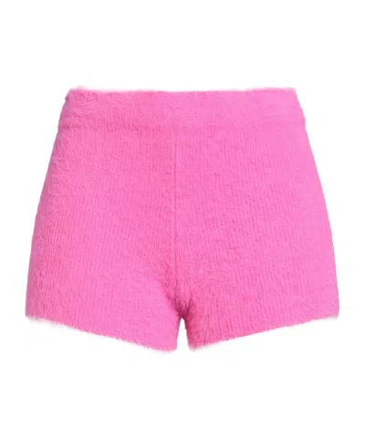 Jacquemus Plain Colour Shorts In Pink