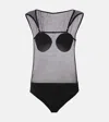 Jacquemus The Platano Bodysuit In Black
