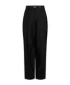 Jacquemus Curzio Pleated Trousers In Black