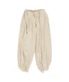 Jacquemus Pleated Casual Pants In Nude