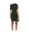 Jacquemus The Drapeado Mini Dress - Women's - Elastane/polyester/viscose In Black