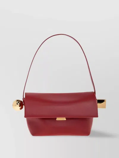 Jacquemus Pleated Leather Handle Bag
