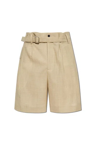 JACQUEMUS PLEATED SHORTS
