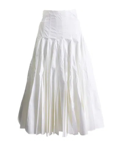 JACQUEMUS PLEATED SKIRT