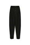 Jacquemus Le Pantalon Fernando Wool Pants In Black