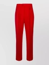 JACQUEMUS PLEATED TROUSERS WITH BELT LOOPS AND POCKETS