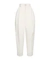 Jacquemus Women Le De-nimes Curzi Jeans In White