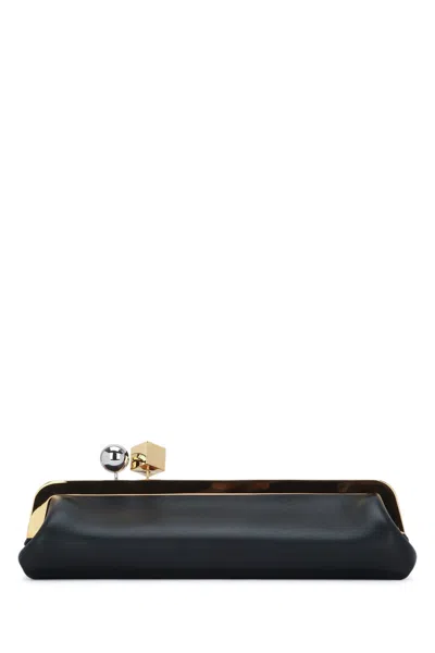 Jacquemus Pochette Clutch In Black