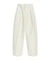Jacquemus Pocket Casual Pants In White