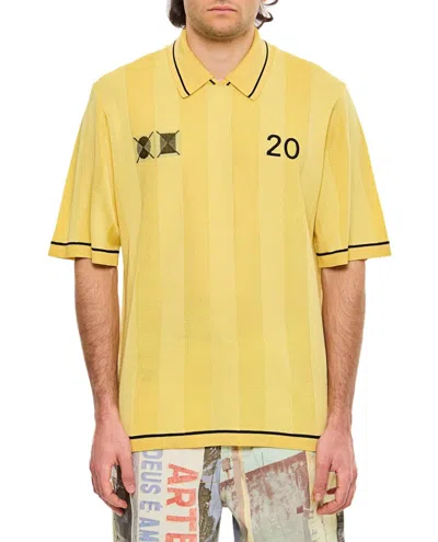 Jacquemus Le Polo Liga T-shirt In Yellow