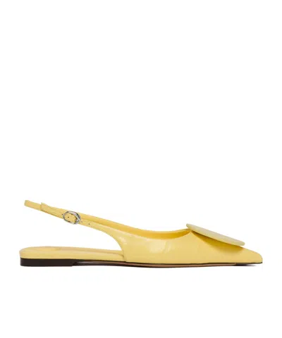 JACQUEMUS JACQUEMUS POINTED TOE SLINGBACK FLATS