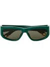 Jacquemus Sunglasses In 绿色